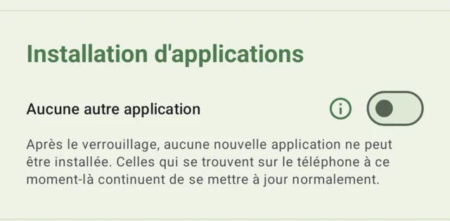 L’écran de configuration de drawbridge, montrant : N’emportez que les applications dont vous avez vraiment besoin.
